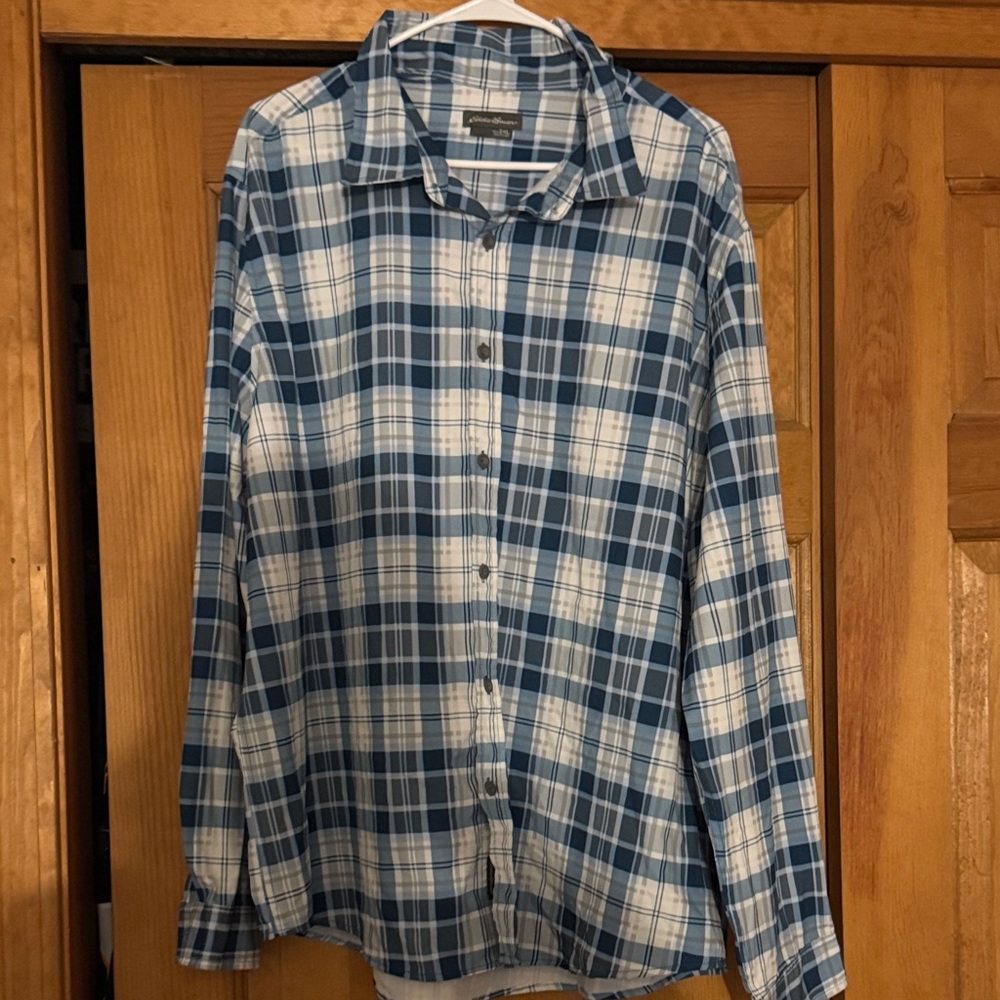 Eddie Bauer men’s 2xl button down shirt